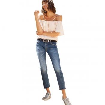 Boyfit-Damenjeans Le Temps des Cerises Heritage