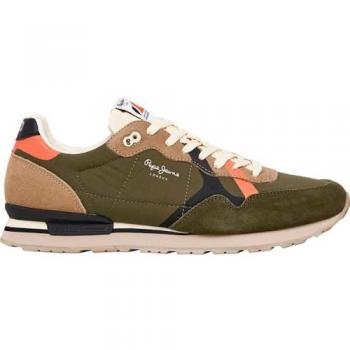 Sneaker Brit Verde Uomo Pepe Jeans 45