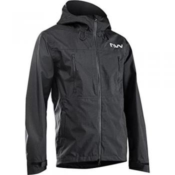 Manteau d'extérieur Northwave NoWorry Pro 3XL noir, coupe Hardshell
