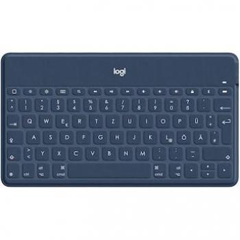 Logitech Keys-To-Go (DE, iPhone, iPad) Tablet Tastatur in Blau