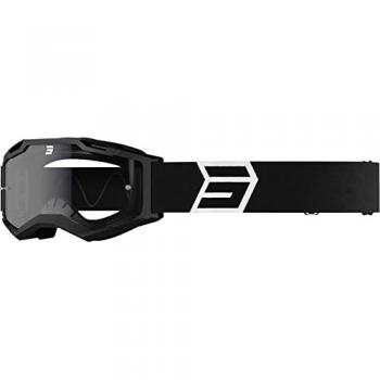 Gafas Shot Assault 2.0 Solar – Visera Motocross (Blanco/Negro)