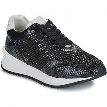 Zapatillas de Piel con Puntera Redonda y Brillos