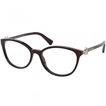 Brille Damen-Bulgari Bv4185b col. 504 – Runde Havana-Design