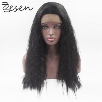 ZESEN HD Synthetische Spitzenperücke