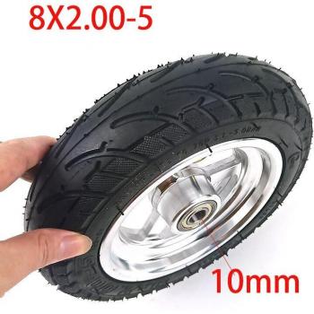 Kit de Roues Tubeless 8x2.00-5, Moyeu 2.10-5 pour Kugoo C3 S3 S2 Mini Scooters