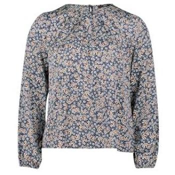 Satinbluse mit trendigem Paisleyprint