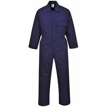 Tuta da lavoro Portwest blu navy con tasche laterali e sul petto XXL