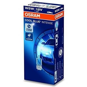 Lampadina OSB Cool Blue Intense per luce di posizione e targa per auto a 2825HCBI per auto a 12V in confezione da 10 pezzi