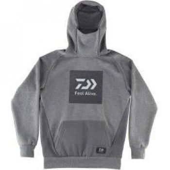 DAIWA Snood Hoodie in Grau Gr. XL
