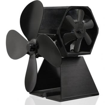 4 Blade Thermal Power Wood Stove Fan