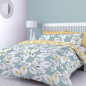 Catherine Lansfield 'Inga Leaf' Duvet Set