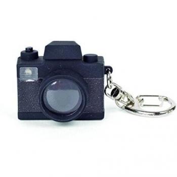 Kikkerland Bunter Kamera-LED Schlüsselanhänger (CDU)