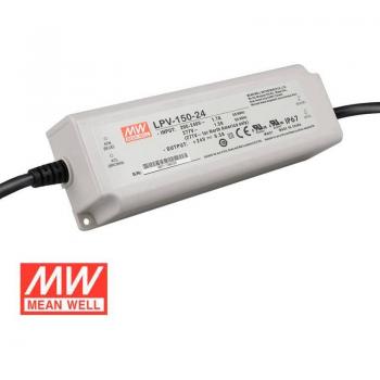 Fuente de alimentación impermeable 24V 150W Mean Well LPV-150-24