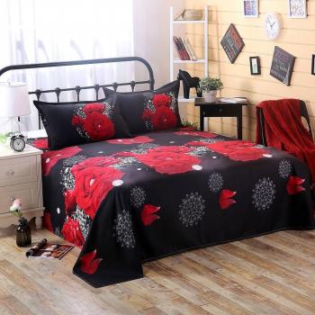 3D Flower Print Bedding Set