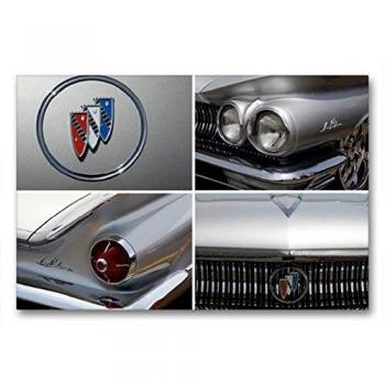 Buick LeSabre 1960 (Reno, NV) – Premium Canvas Print von Rainer Grosskopf