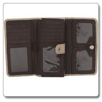 Vanchi Onyx Matte Wallet