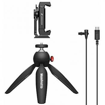 Sennheiser XS LAV Kit Microfono USB-C con Treppiede PIXI