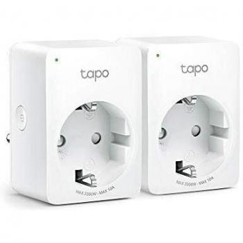 Mini Plug Smart TP-Link Tapo P100 2-Pack Wi-Fi Voice Control