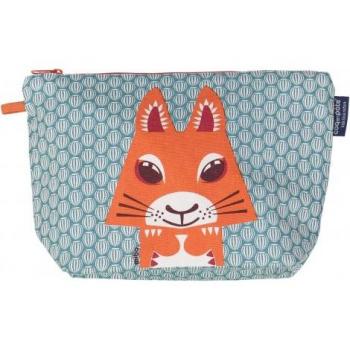 Coq en Pâte große Kulturtasche mit Tiermotiven