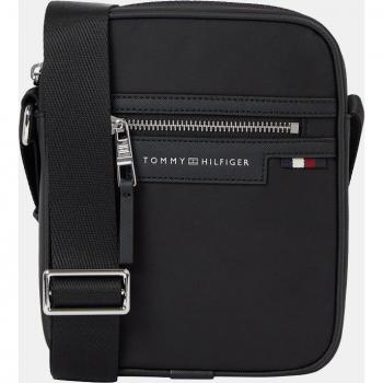 Tommy Hilfiger ONE SIZE Logo Shoulder Bag in Black