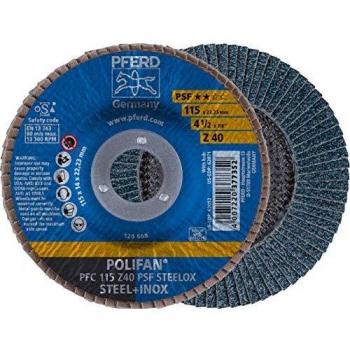 Pferd Disques abrasifs Z Psf Steelox 115 mm Grain 40