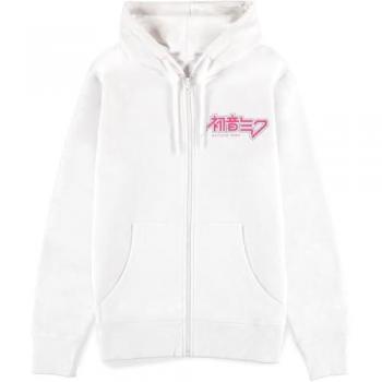 Sudadera de Mujer Hatsune Miku con Capucha y Cremallera