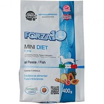 Forza10 Mini Diet Crocchette Al Pesce Cani Adulti Taglia Piccola Sacco 400g 6179 6179