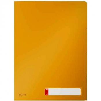 Dossier A4 Leitz Cosy avec 3 compartiments, jaune