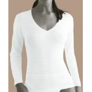 Playtex Princesa Camiseta Térmica Mujer Blanco M