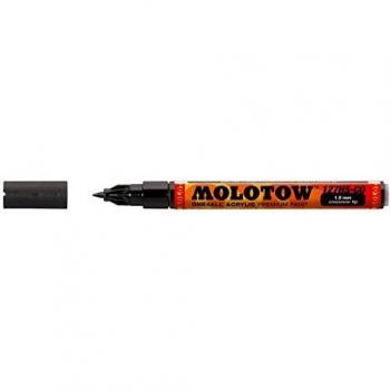 Molotow 127412 rechargeable marqueur Signal Noir pointe 1,5mm, 5 pièces