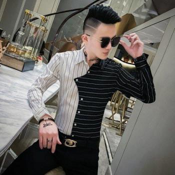 Camisa Elegante Esmoquin Masculina