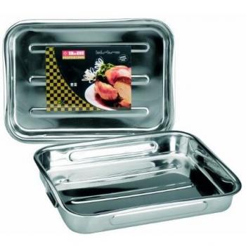 Ibili Rustidera Inox Bistrot 50 Cm Plateado