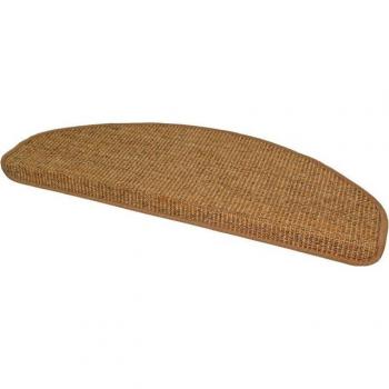 Dekowe Stufenmatte Mara S2, halbrund, 5 mm, 100% Sisal, selbstklebend, 15er Set