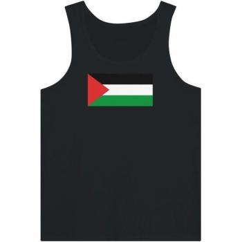 Slim Fit Palestine Black T-Shirt 100% Cotton Unisex