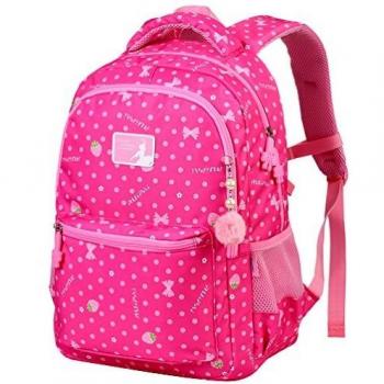 Rucksack für Mädchen 3‑6 Klasse – Rosa L Edition