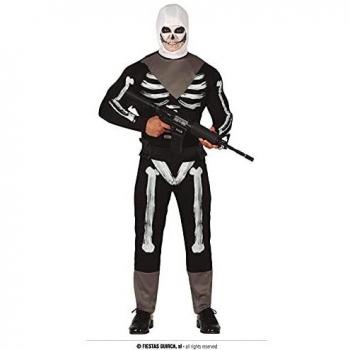 Fortnite Skull Trooper Kostuum M