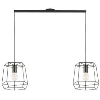 Lightswing Twin Noir Mat 90 cm – Système à Deux Lampes