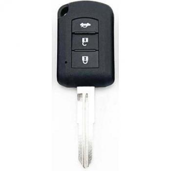 Housse de clé télécommande Mitsubishi – variante 2/2 + 1/3/3 + 1 bouton, lame droite