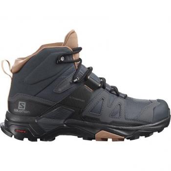Salomon Women's Ultra 4 Mid Gore-Tex Hiking Boot, Brown