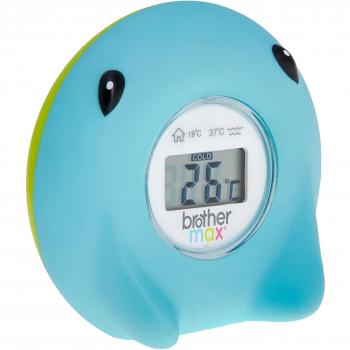 Brother Max Ray LCD Bath and Room Thermometer