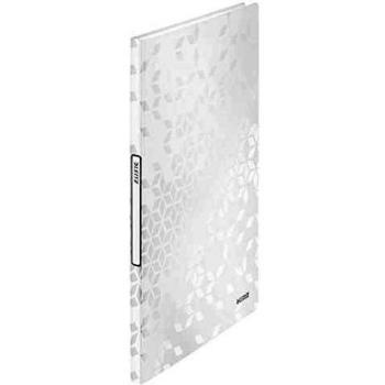 Leitz A4 Display Book, 20 Pockets, 40 Sheet Capacity, Transparent Pockets, White