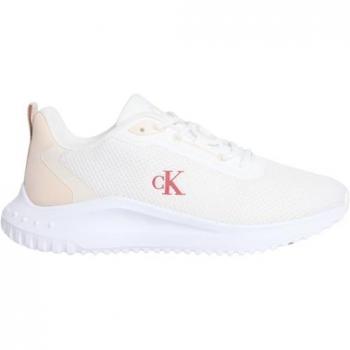 Sneakers L‑Up Eva Calvino Klein Jeans Mesh Bianco Runner CK 01851
