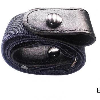 Ceinture Élégante Élastique en Cuir
