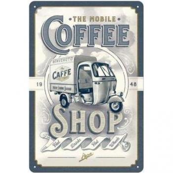 Vintage Brew Sign: Ape in Acciaio 20x30 cm