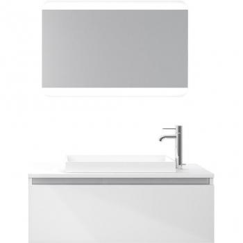 Mueble de baño moderno 3 piezas blancas