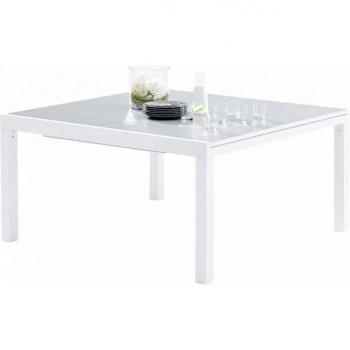 Witte Ster Buiten Tafel 8/12 Personen Volledig Glas Wilsa Garden