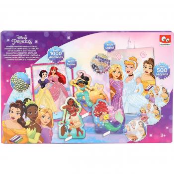 Canenco Disney Prinzessinnen Glitzer-Malerei