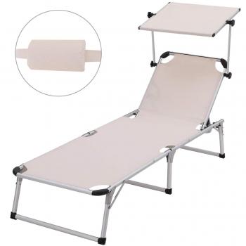 Sdraio Pieghevole GCB19BEV2 con Poggiatesta Rimovibile