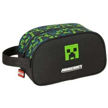 Tote Neceser Safta Minecraft TNT 26x12x15 cm, Asa Flexible y Resistente