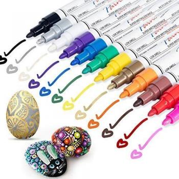 ANYUKE Marker Stifte für DIY-Projekte 12 Farben